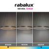 72402 vnútorné LED závesné svietidlo