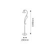 Rabalux 2758 Elisett  stojacia lampa