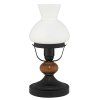 Rabalux Petronel čierna stolová lampa E27