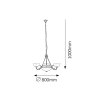 Rabalux 8543 Marlene 3-ram. luster
