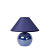 Lucide 14553/81/35 FARO Table lamp Ceram. H.21cm Pearl Blue