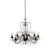 Lucide 78307/08/97 RAVENNA Chandelier 8xE14 Rust