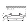 Kanlux 18512 MORTA CT-DSL50-SR