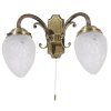 Rabalux Annabella bronz nástenná lampa 2-ramenná