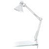 Eglo 90872 TL-KLEMMLEUCHTE/1 WEISS-GLZ/WEISSFIRMO stolná lampa