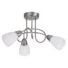 Rabalux 6078 Polla ceiling lamp 3*E14/40W  satin-chrome