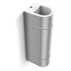 Massive-Philips Sunset wall lantern inox 2x1W SELV- 17312/47/16 nástenné svietidlo