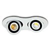 SCHRACK TECHNIK LID12975  Onda LED Spot, 2x7W, 3000K, 2x464lm, 35°, adj., dimm., white