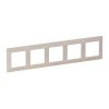 Legrand Valena Life - Päťnásobný rámik, béžová - 754045
