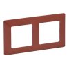 Legrand Valena Life - Dvojnásobný rámik, tehlovočervená  - 754072