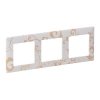 Legrand Valena Life - Trojnásobný rámik, biela graph - 754103