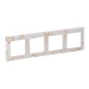 Legrand Valena Life - Štvornásobný rámik, biela graph - 754104