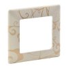 Legrand Valena Life - Jednoduchý rámik, béžová graph - 754111