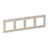 Legrand Valena Life -Štvornásobný rámik, béžová graph - 754114