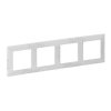 Legrand Valena Life - Štvornásobný rámik, graph - 754124