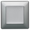 Legrand Valena Life - Jednoduchý rámik, nerez - 754151