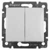 Legrand Valena - Dvojitý striedavý prepínač (5B), biela - 774408
