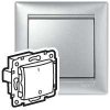 Legrand Valena - Dvojpólový spínač - 16AX, hliník - 770204