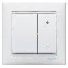Legrand Valena - Tlačidlový stmievač 40 - 400W, biela - 770062