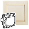 Legrand Valena - Spínač č.1 - IP44, béžová - 774101