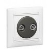 Legrand Valena - Zásuvka TV - RD - koncová (10dB), biela - 774433