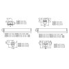 Kanlux Svietidlo pre trubice ALDO 4LED 1X120 26361, Kanlux