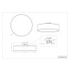TRIO LIGHTING FOR YOU 603900301 HOTEL, Stropné svietidlo