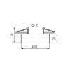 Kanlux 28782 MINI BORD DLP-50-W