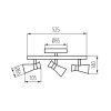 Kanlux 29117 MILENO EL-3I ASR-AN, Spot