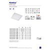 Kanlux 28941 KATRO V2LED 12W-WW-W