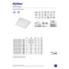 Kanlux 28945 KATRO V2LED 24W-NW-W Vstavané svietidlo LED
