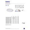 Kanlux 28935 ROUNDA V2LED 18W-WW-W