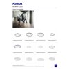 Kanlux 28935 ROUNDA V2LED18W-WW-W Vstavané svietidlo LED