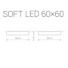 Nowodvorski 9528 stropné svietidlo SOFT LED 20x20