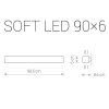 Nowodvorski 9524 stropné svietidlo SOFT LED 90x6