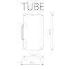 Nowodvorski 9320 Nástenné svietidlo TUBE