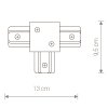 Nowodvorski 8835 PROFILE RECESSED T-CONNECTOR