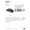 Kanlux 29260 BISO LED EL 8W-GR Nástenné svietidlo LED