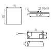 Kanlux 29586 AREL LED DL 10W-NW