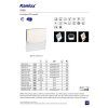 Kanlux 29853 SABIK LED B-WW