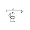 Kanlux 33133 ATL1 18W-940-S6-B