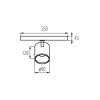 Kanlux 33135 ATL1 30W-930-S6-B