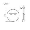 Kanlux 33323 ERINUS LED O W-NW