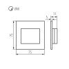 Kanlux 33325 ERINUS LED LL W-NW