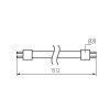 Kanlux 33215 T8 LED GLASSv4 24W-CW