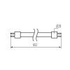 Kanlux 33211 T8 LED GLASSv4 9W-CW