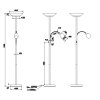 TRIO LIGHTING FOR YOU R40063107 GERRY, Stojanové svietidlo