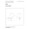 Lucide 04208/01/30 ROXY, Nástenné svietidlo