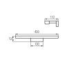Kanlux 26686 ASTEN IP44 8W-NW