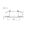 Kanlux 36222 GLOZO DSO